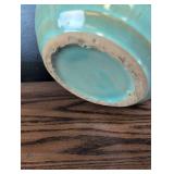 Mid-Century Mint Green Ceramic Cookie Jar