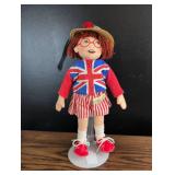 British Union Jack Character Cloth Doll