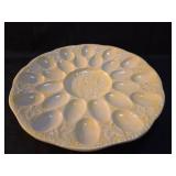 Ceramic Deviled Egg Serving Platter