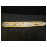 Italian Hand-Painted Ceramic Olive Dish