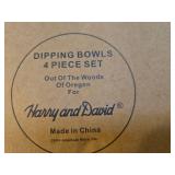 Harry and David Fruit Dipping Bowls Set