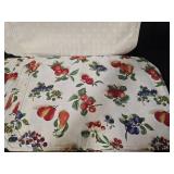 Fruit Pattern Quilted Placemats Set