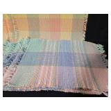Handwoven Pastel Plaid Cotton placemats