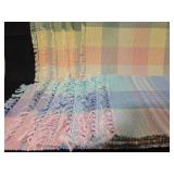 Handwoven Pastel Plaid Cotton placemats