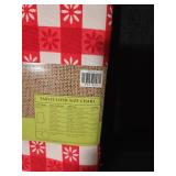 Red and White Tavern Check Tablecloth