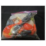 Pumpkin carving kit with heavy duty scrapers and saws
