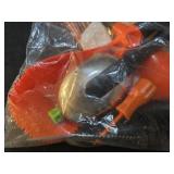 Pumpkin carving kit with heavy duty scrapers and saws