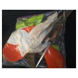 Pumpkin carving kit with heavy duty scrapers and saws