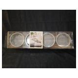 Wood Paddle with 4 Speckled Stoneware Bowls - Hearth & Handâ¢ with Magnolia