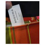 Cool Stripe Fabric Indoor/Outdoor Tablecloth - 60\"x 84\" with Umbrella Hole