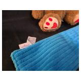 Warmies Microwaveable Blue Heating Pad and Teddy bear