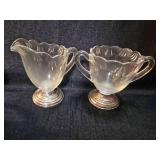 Sterling Silver Based Glass Sundae Cups