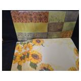 Multiple decorative place mat sets