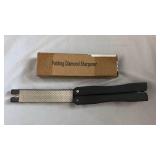 Folding Diamond Knife Sharpener 400# - Retail: $25