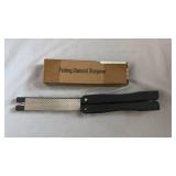 Folding Diamond Knife Sharpener 400# - Retail: $25