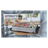 Atbano Buffet Server with Warming Tray - 300W - Retail: $79