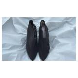 Black Studded Pointed Toe Ankle Boots Size 11- Retail: $79