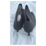 Black Studded Pointed Toe Ankle Boots Size 11- Retail: $79