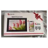 Smart Digital Picture Frame with Mobile App Connectivity - Retail: $45