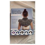 Microwavable Neck & Shoulder Therapy Wrap - Retail: $24