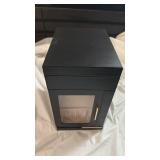 Luxury Black Jewelry Box with Gold Hardware - Retail: $175