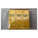 Banana Drops Dietary Supplement - Set of 3 Boxes - Retail: $45