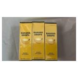 Banana Drops Dietary Supplement - Set of 3 Boxes - Retail: $45