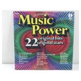 Music Power - 22 Original Hits Compilation Vinyl (1974)