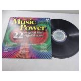 Music Power - 22 Original Hits Compilation Vinyl (1974)