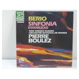 Berio: Sinfonia & EindrÃ¼cke - Pierre Boulez Vinyl LP
