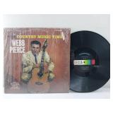 Webb Pierce - Country Music Time Stereo LP Album