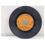 George Morgan Columbia 45 RPM Single - Where Is My Love/Beyond My Heart - Record Sleeve not included