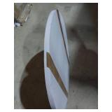 Mud Pie Round Serving Paddle Board