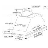 KOBE 30-inch Brillia Series Range Hood