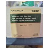 Gate House Brass Adjustable Floor Door Stop #803441