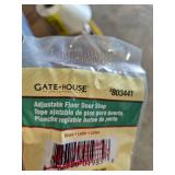 Gate House Brass Adjustable Floor Door Stop #803441