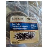 Gate House 2-1/8\" Satin Nickel Cup Pulls