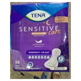 TENA Sensitive Care Overnight Pads - 28 Count