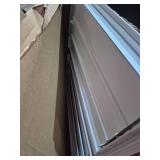 White Aluminum ceiling shutter