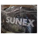 Sunex Tools 8514 300-Pound Capacity Telescoping Tractor Seat with Parts Tray and 3.5-Inch Heavy Duty Casters