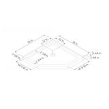 Dreamline shower pan base
