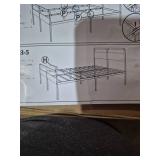 King platform bed frame