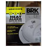 BRK HD6135FB Professional Heat Alarm with Rate-of-Rise Detection