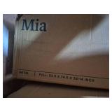 ZINUS Mia Metal Platform Bed Frame with Headboard, Wood Slat Support, No Box Spring Needed, Easy Assembly, Full