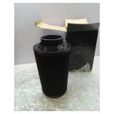 APPEARS NEW - RYANSTAR 76mm 3 High Flow Round Tapered Cone Cool Air Filter