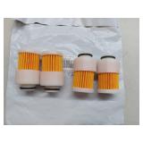 APPEARS NEW - ZLY 4PCS Fuel Filter Replacement for 68V-24563-00-00 Compatible with Yamaha 881540 Sierra 18-7979 Mercury 50HP 60HP 75HP 90HP 115HP
