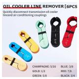 APPEARS NEW - NEW - Gedlex Master Quick Disconnect Tool Set Fuel Line Disconnect Tool Kit with Fuel Line Removal Pliers for AC Fuel Line Transmission Systems,Red