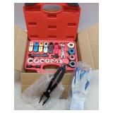 APPEARS NEW - NEW - Gedlex Master Quick Disconnect Tool Set Fuel Line Disconnect Tool Kit with Fuel Line Removal Pliers for AC Fuel Line Transmission Systems,Red