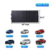 APPEARS NEW - Retractable Windshield Sun Shade for Car, Large Sun Visor Protector Blocks 99% UV Rays to Keep Your Vehicle Cool, Auto Sunshade Fits Front Window of Various Models with Suction Cups 2021
