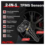 APPEARS NEW - Autel MX Sensor Autel TPMS Sensor Set of 20 Programmable Sensors OE-Level for Tire PressureTire Pressure 2 in 1 315MHz/433MHz Press-in Programmable by TS508 TS408 TS508WF TS608 MS906TS M